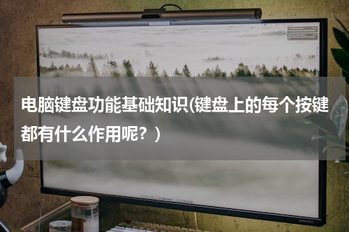 电脑键盘功能基础知识(键盘上的每个按键都有什么作用呢？)
