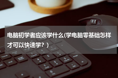 电脑初学者应该学什么(学电脑零基础怎样才可以快速学？)