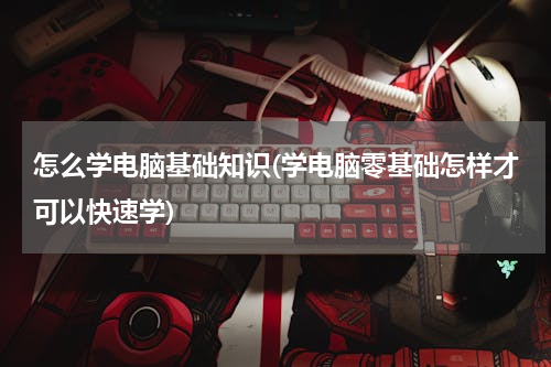 怎么学电脑基础知识(学电脑零基础怎样才可以快速学)