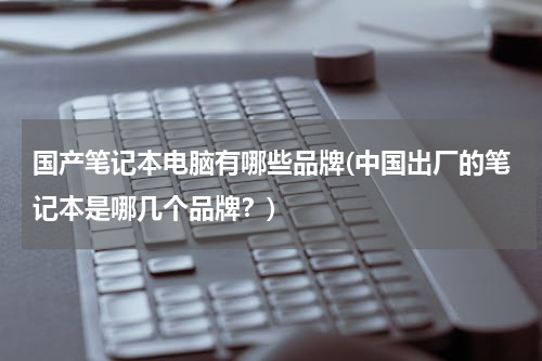 国产笔记本电脑有哪些品牌(中国出厂的笔记本是哪几个品牌？)