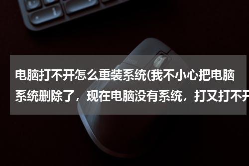 电脑打不开怎么重装系统(我不小心把电脑系统删除了，现在电脑没有系统，打又打不开！现在怎么重装系统啊？)